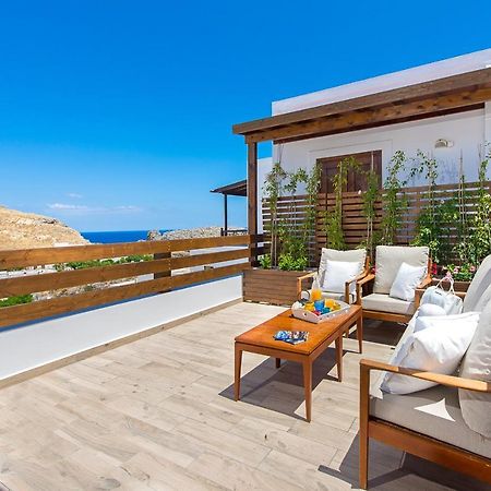 Villa Panthea Líndos Екстериор снимка
