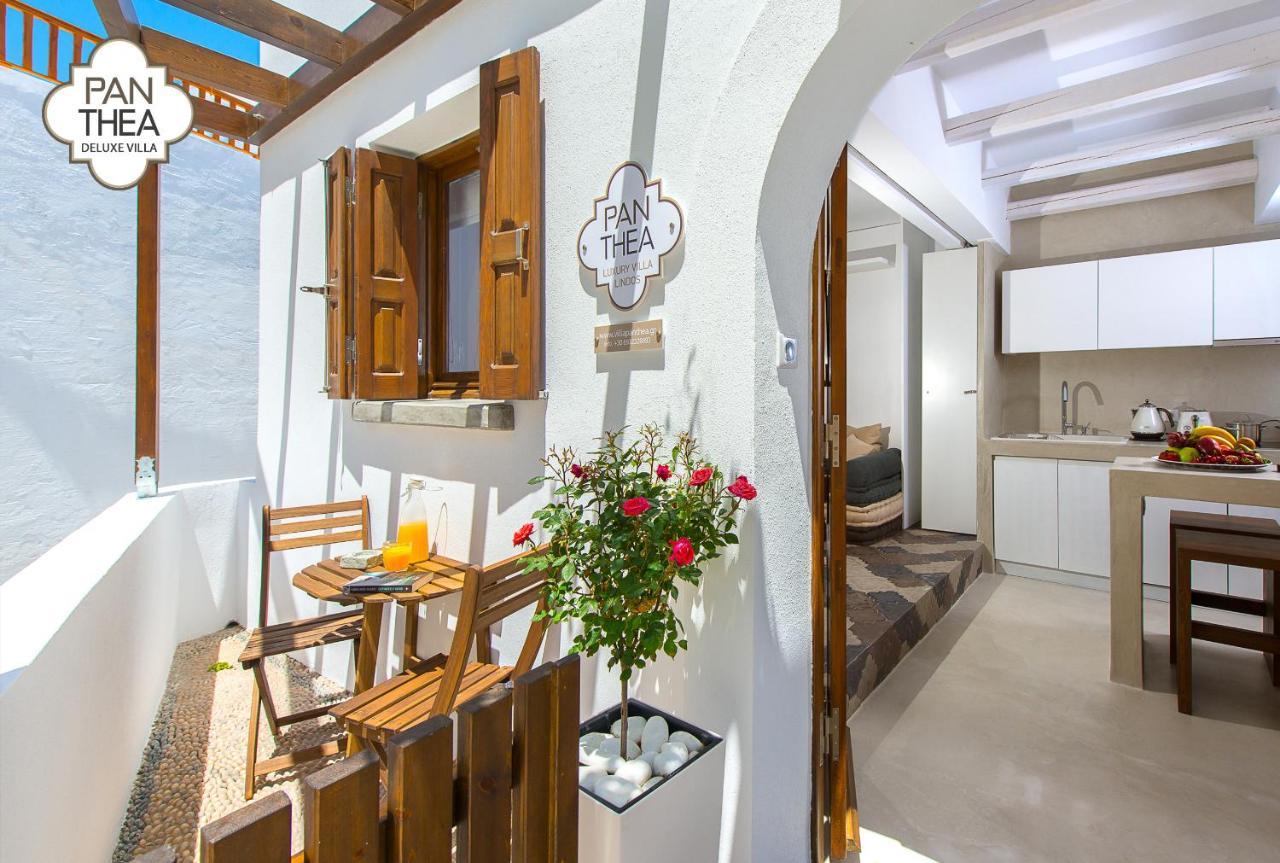 Villa Panthea Líndos Екстериор снимка